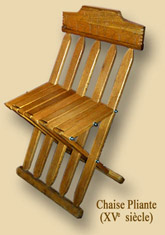 Chaise pliante