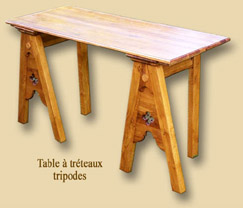 Table � tr�teaux