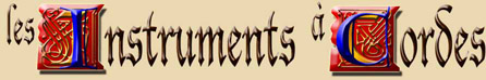 Les instruments � cordes