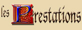 Les prestations