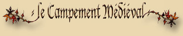 Le campement m�di�val